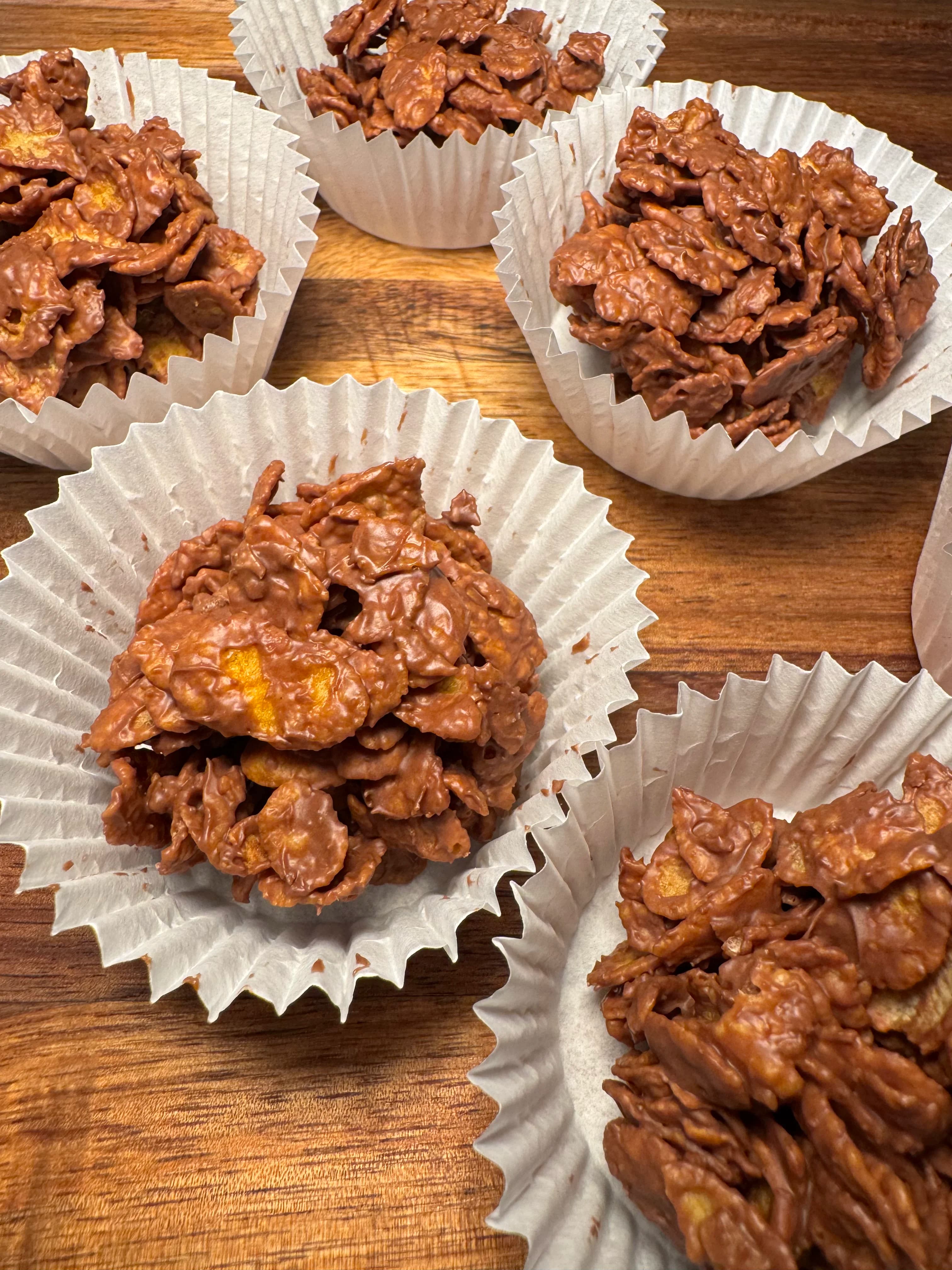 Chocolate Cornflake Clusters