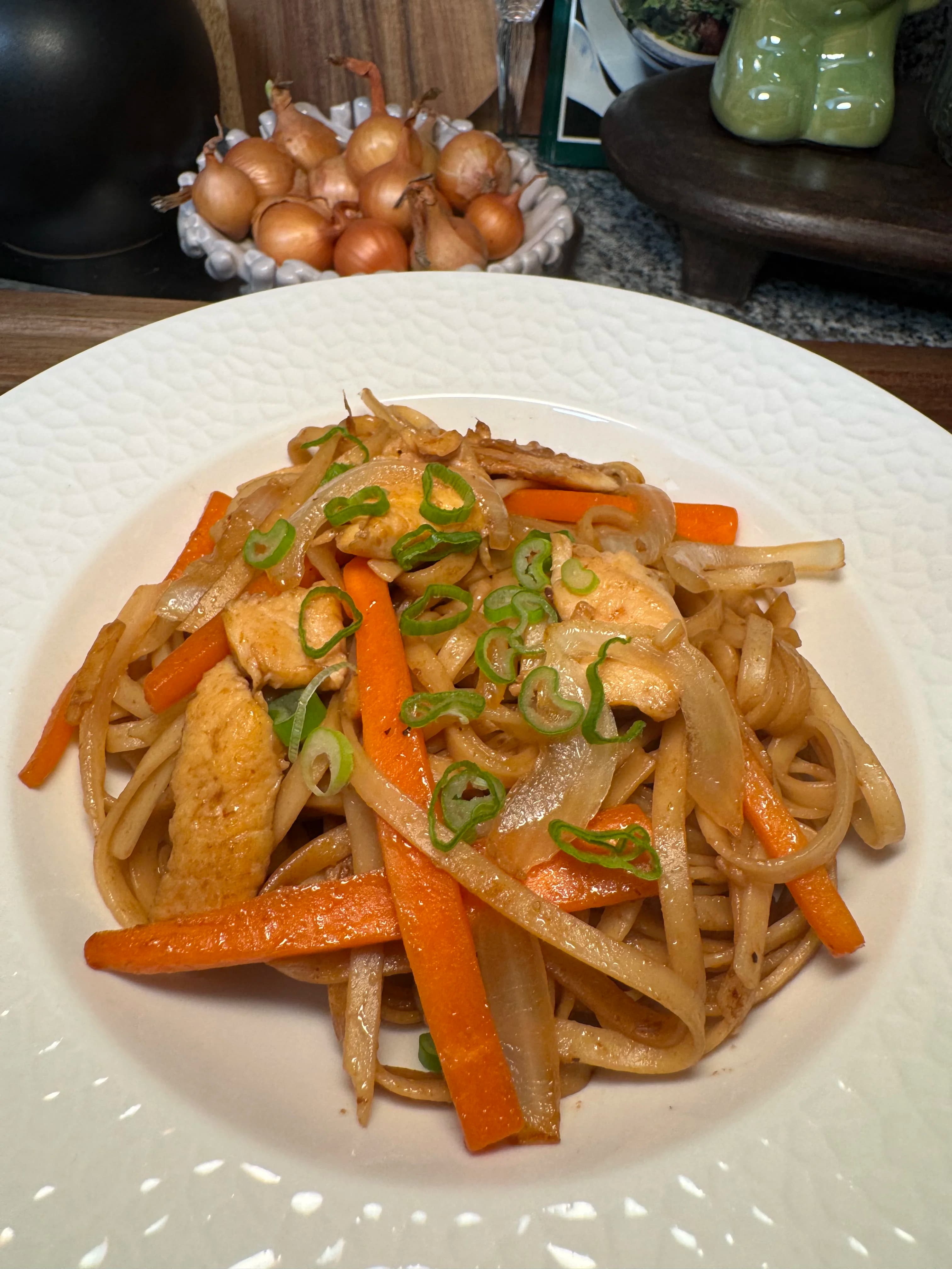 Easy Chicken Noodles
