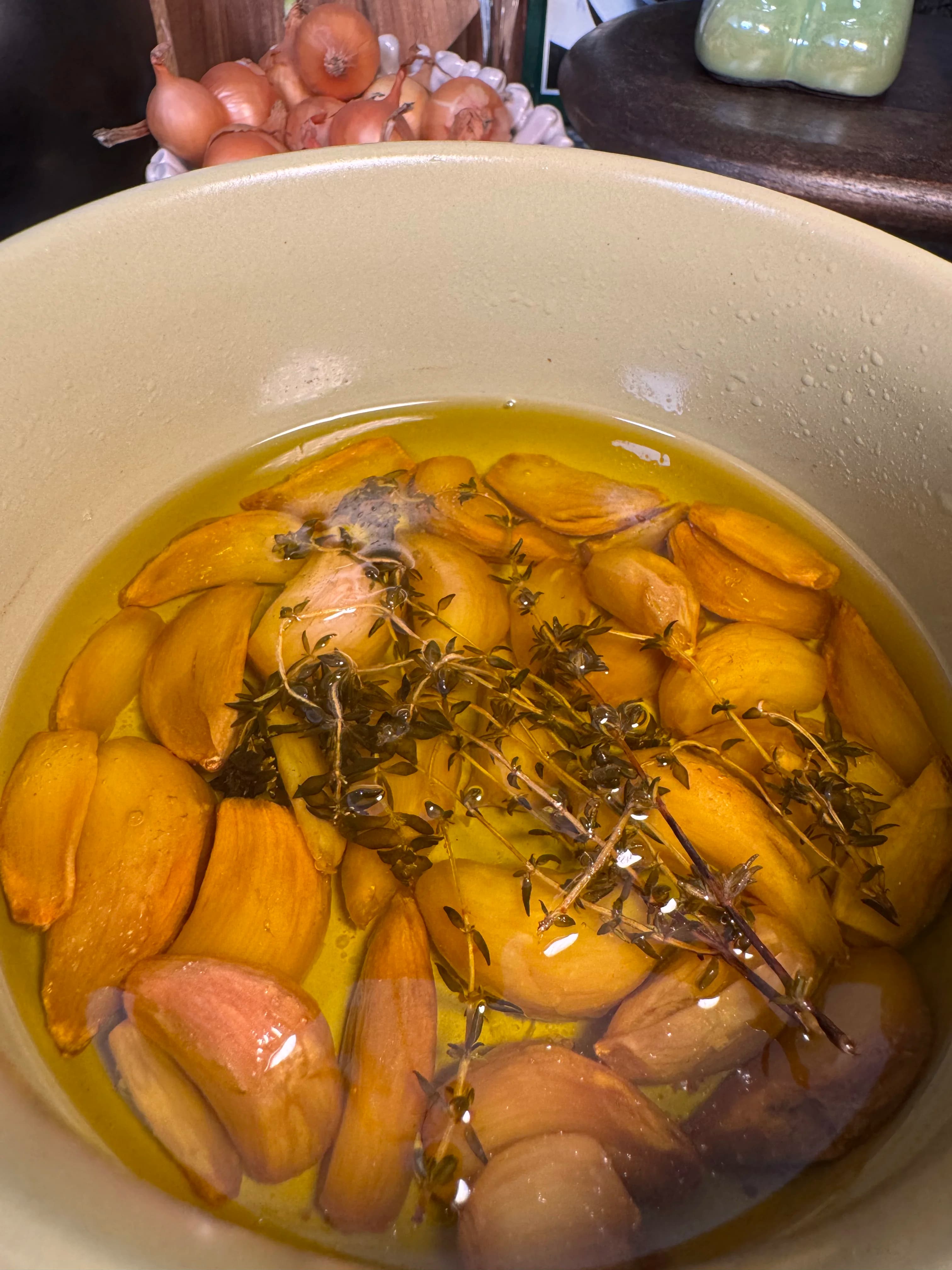 Ail Confit au Four