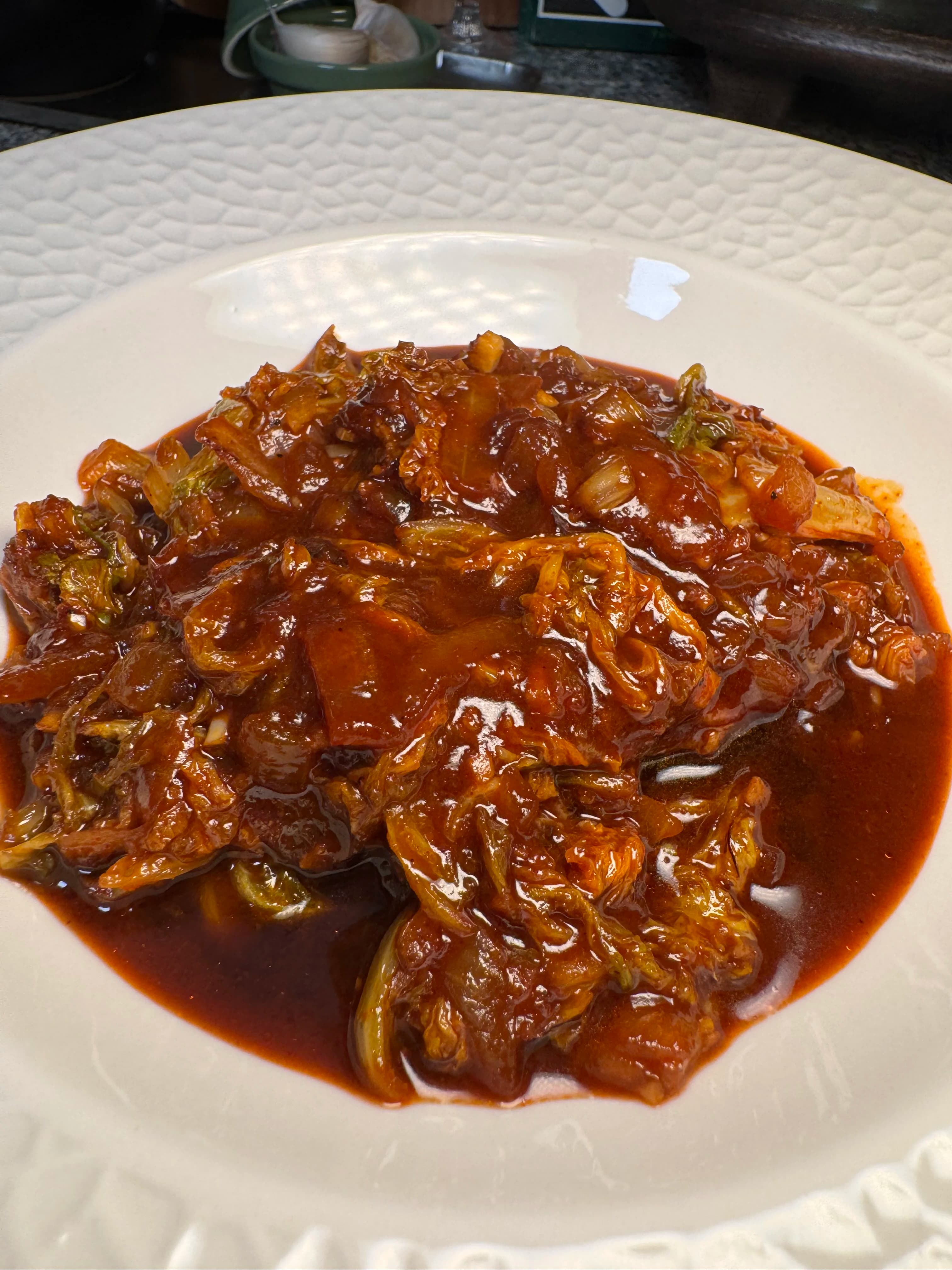 Gochujang Stir-Fried Cabbage
