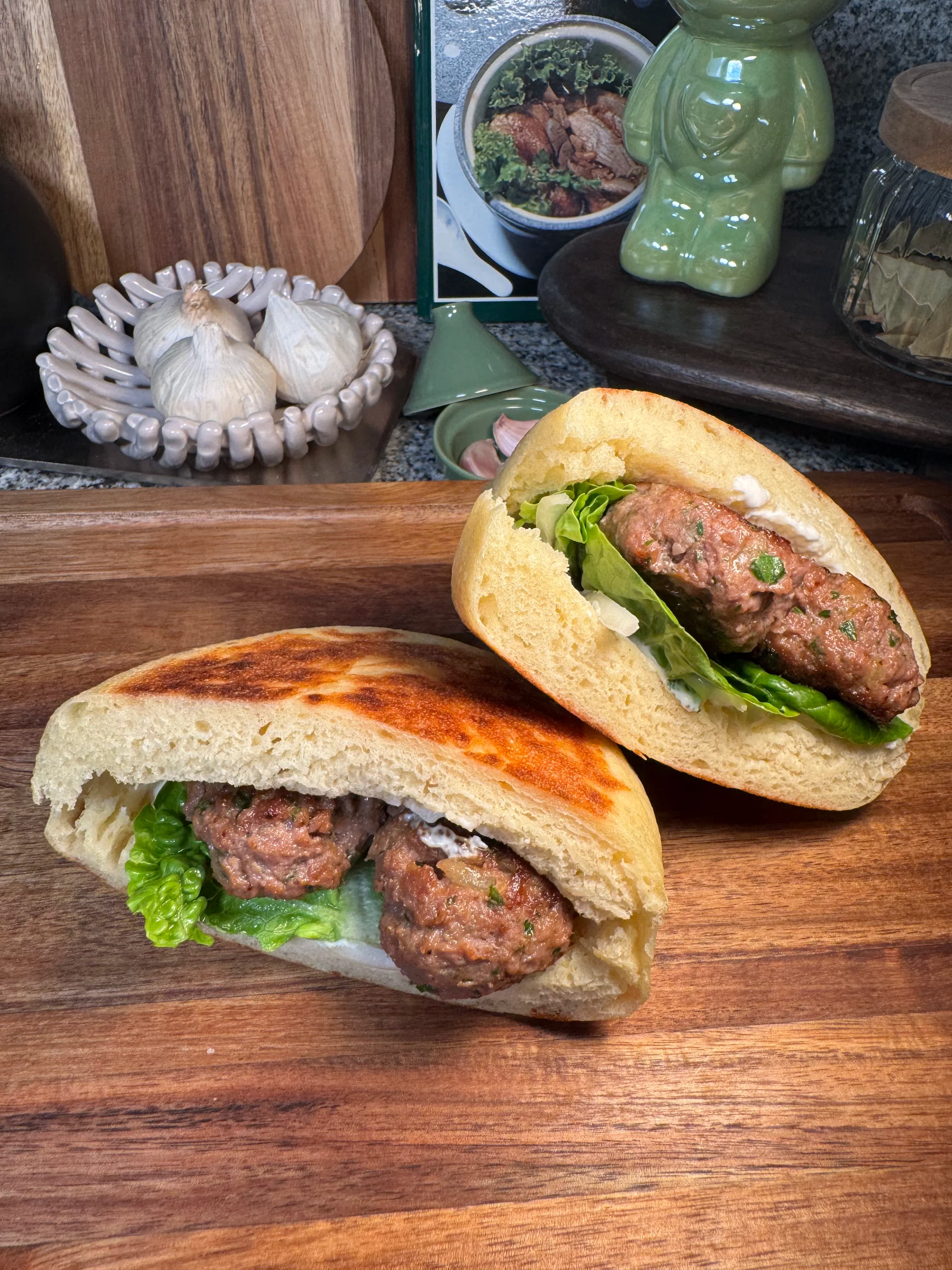 Easy Kefta Sandwich