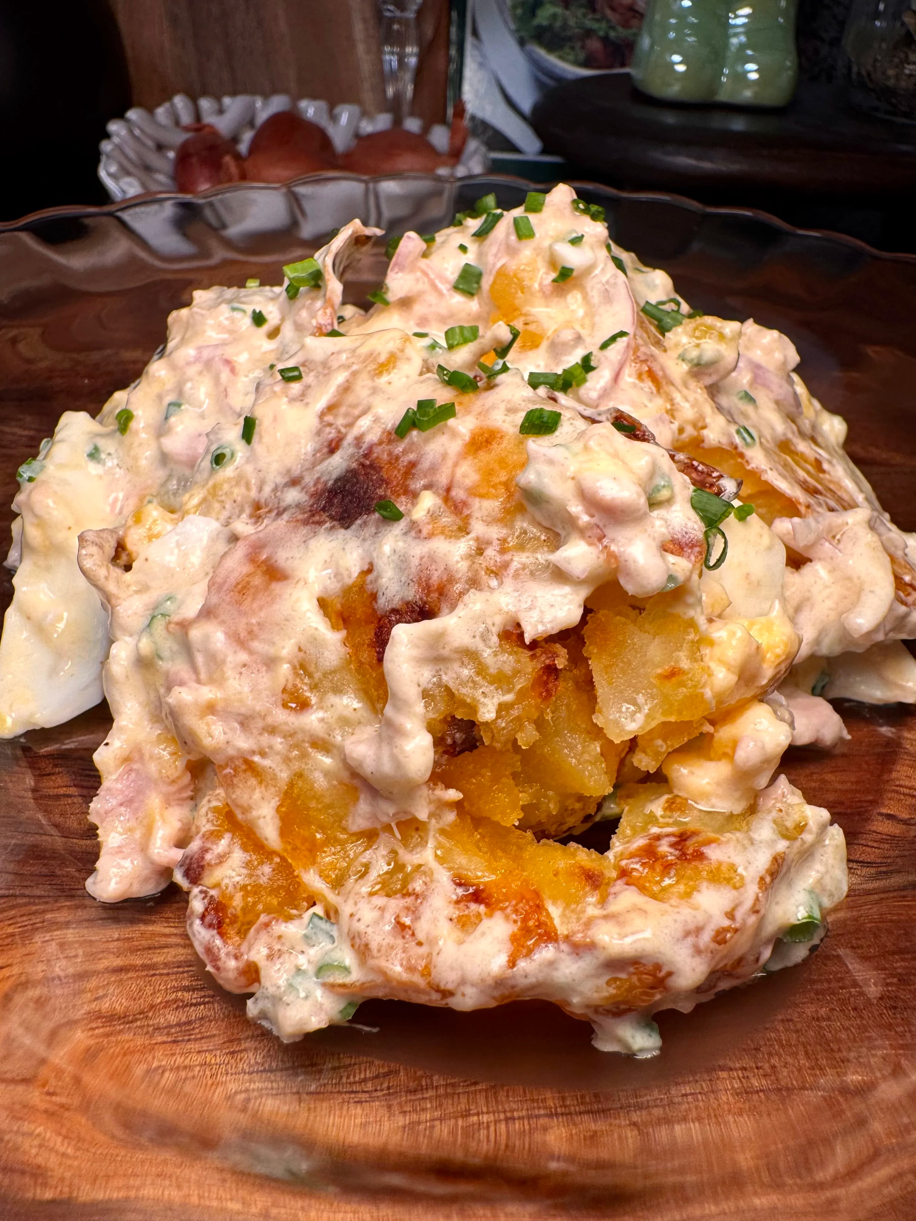 Ensalada de Patatas Crujientes