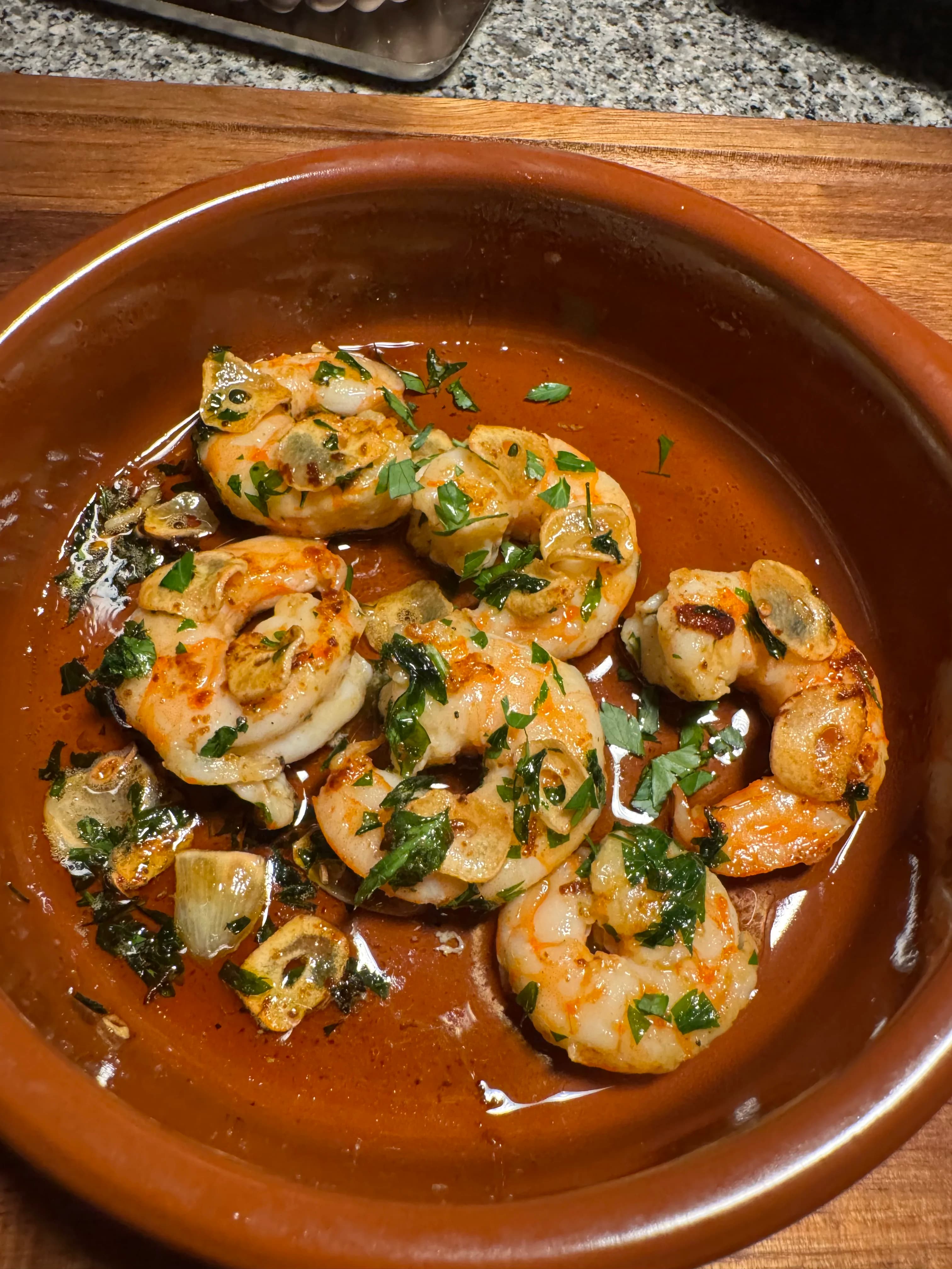 Spanish Garlic Shrimp