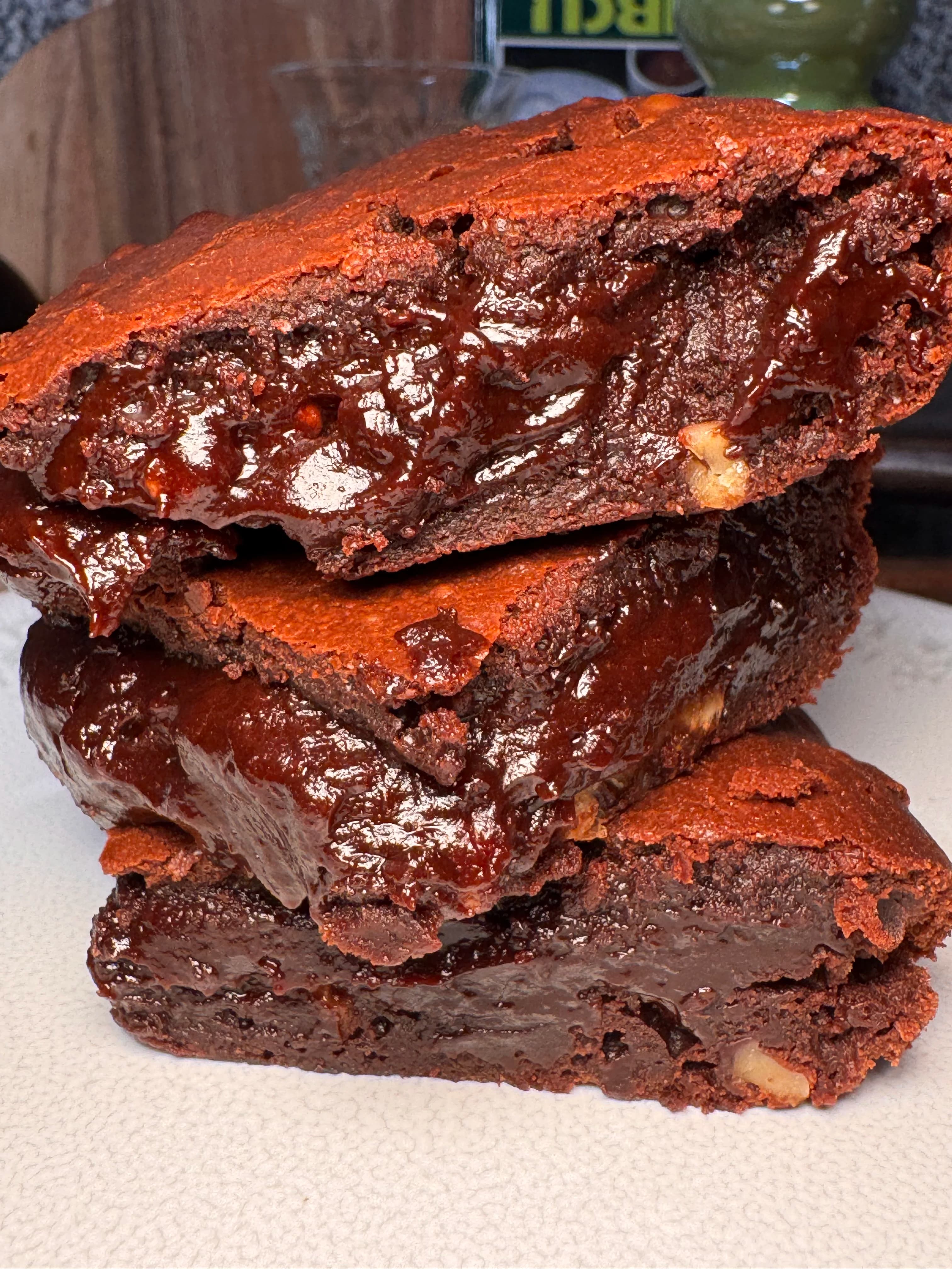 Ultra Fudgy Chocolate Walnut Cake